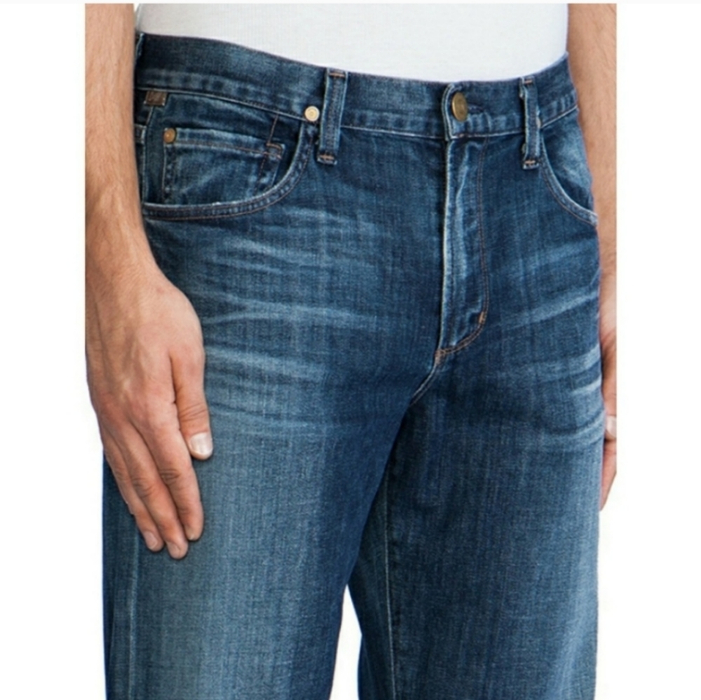 Citizens of Humanity Evans Relaxed Button Fly 606 Dark Wash Men's Size 30 - Picture 2 of 7